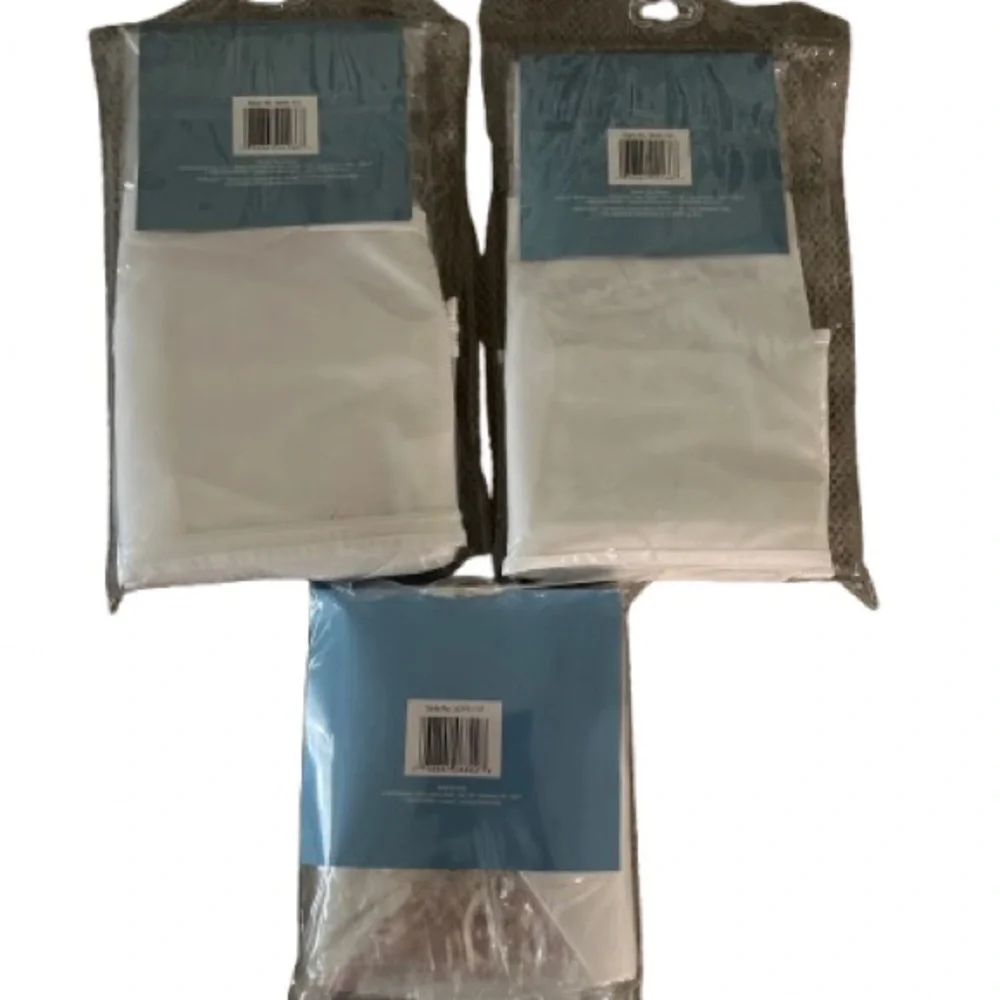 #792 WHITMOR Jumbo Storage Bag - White and Gray - Picture 2 of 5